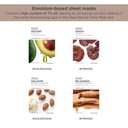Avocado Essential Mask REAL NATURE to hydrate Skin