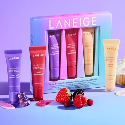 LANEIGE on-the-Glow Lip Balm Trio
