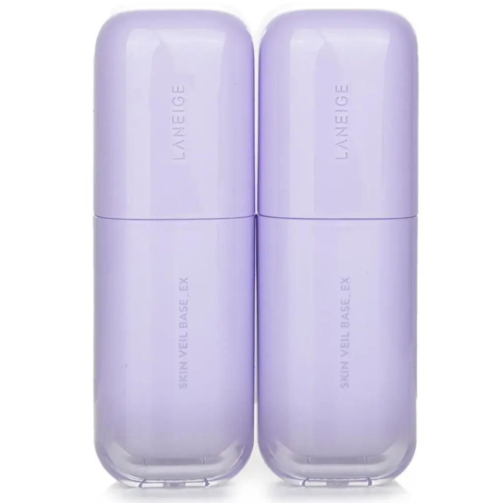 Laneige Skin Veil Base_EX SPF28/PA++ # No. 40 Purple Duo Set