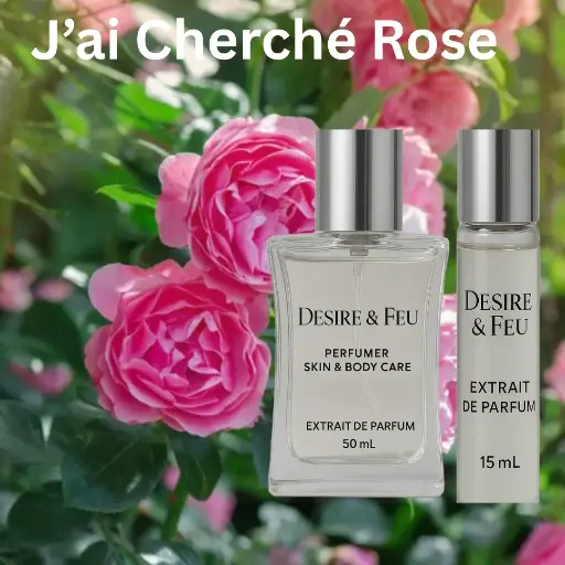 Desire & Feu Extrait du Perfume -       J’ai Cherché Rose