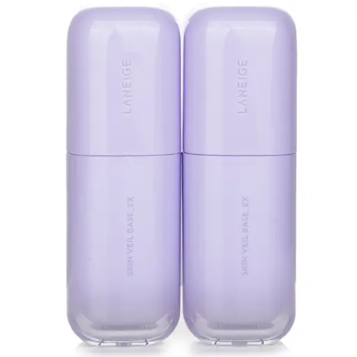 Laneige Skin Veil Base_EX SPF28/PA++ # No. 40 Purple Duo Set
